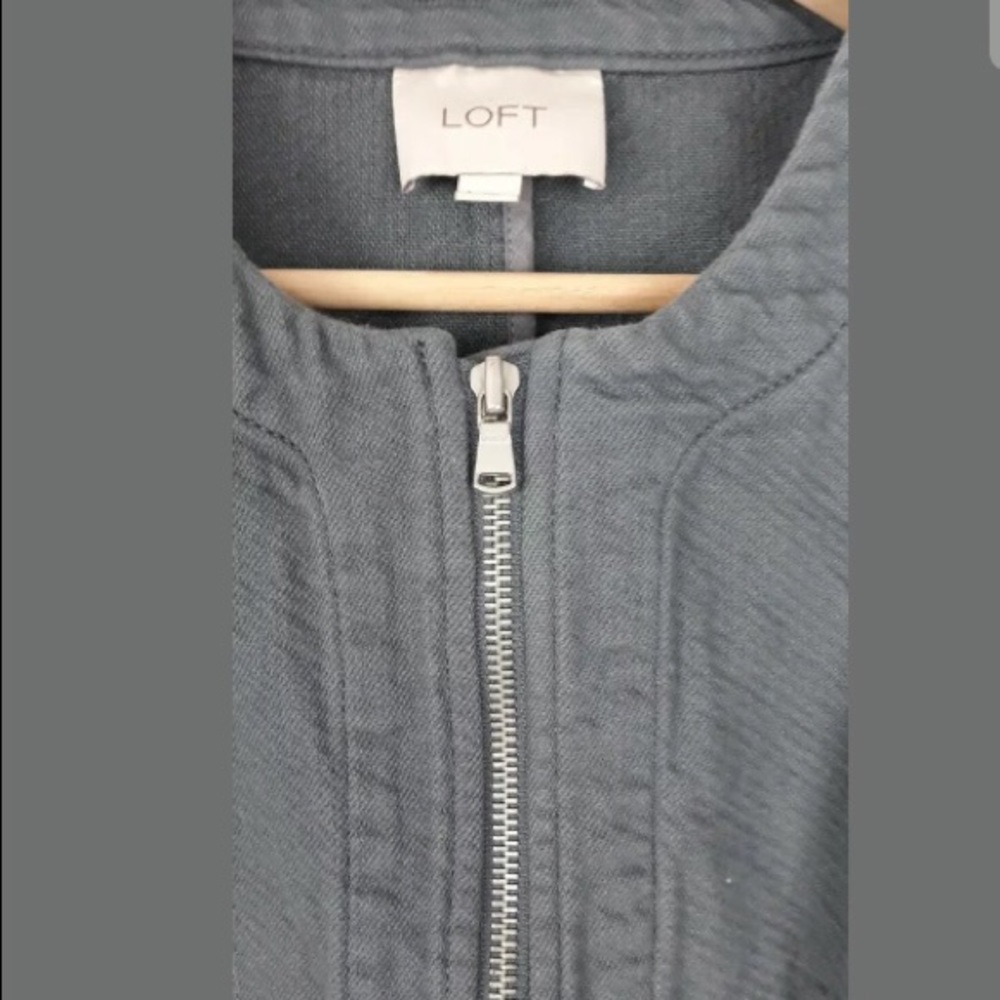 Ann Taylor LOFT Zip Up Jacket - Picture 3 of 7